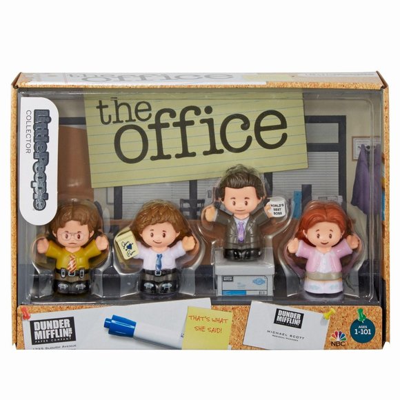 Fisher-Price Little People Collector The Office TV Show Figure Set